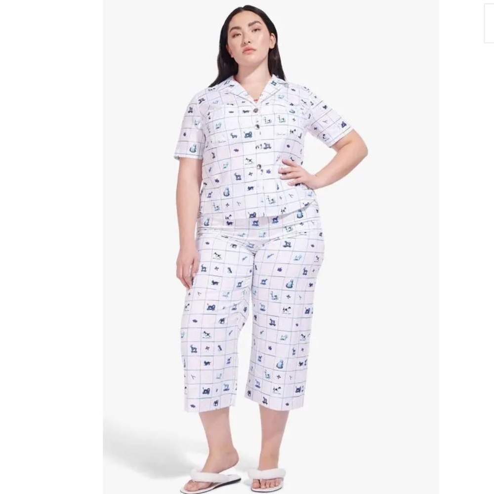 NWT Staud Rhea Pant in “Good Luck Pup”